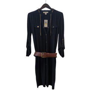 Michael Kors Midi Dress - Navy - NWT - Size Medium